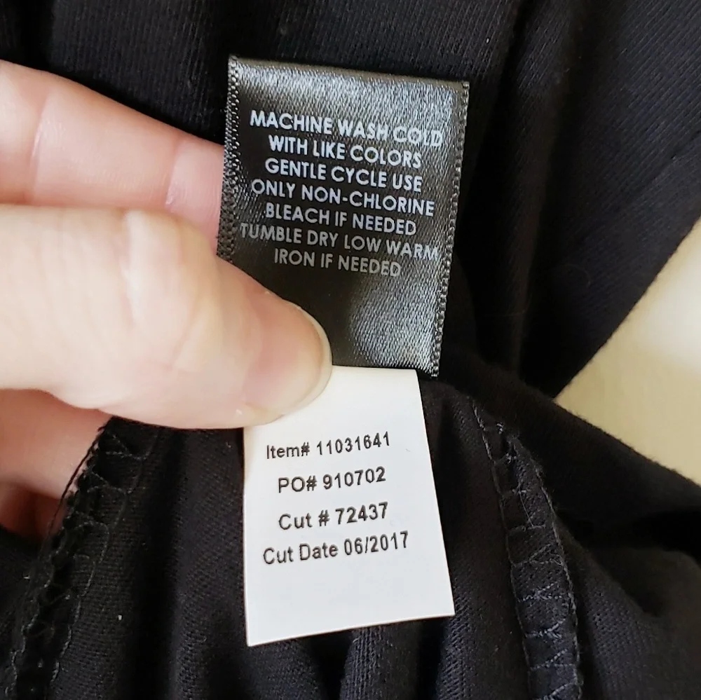 Torrid Black Ruffle Tee Plus Size 00 - Picture 8 of 8